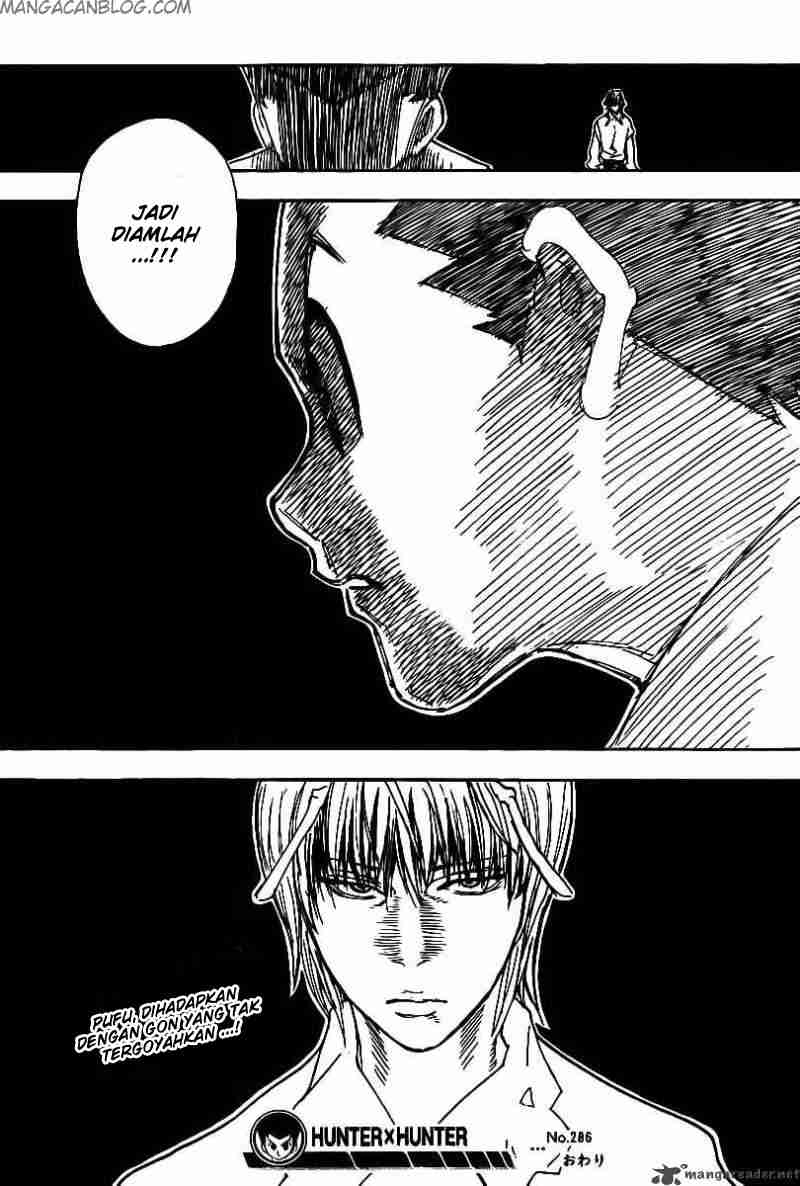 Hunter x Hunter Chapter 286