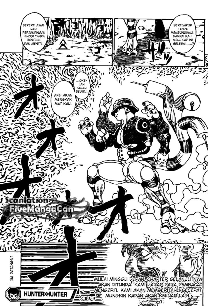 Hunter x Hunter Chapter 290