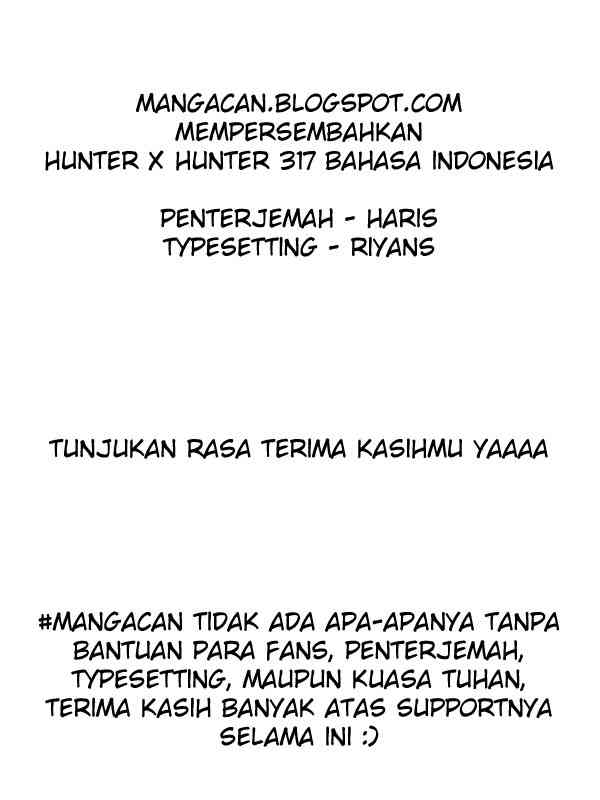 Hunter x Hunter Chapter 317