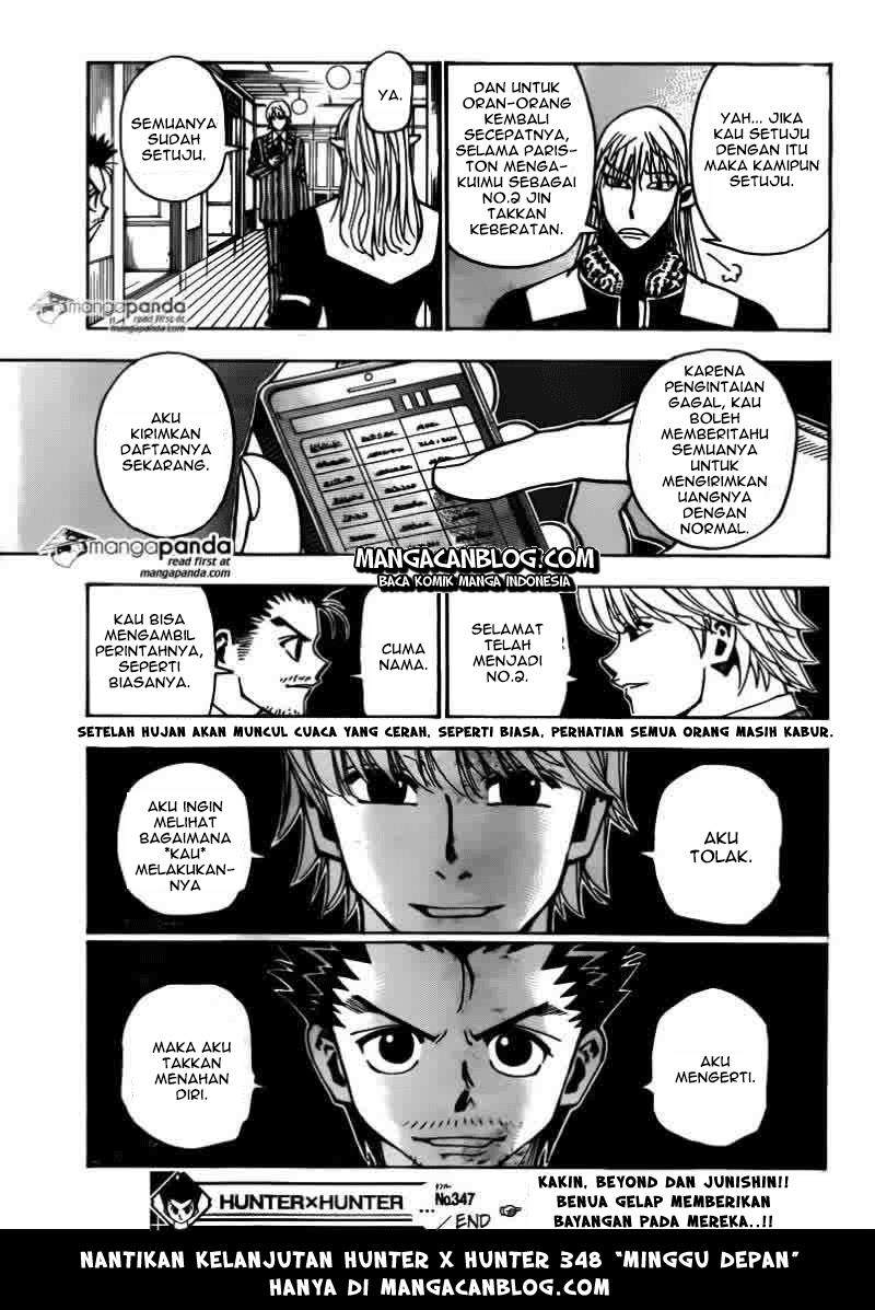 Hunter x Hunter Chapter 347