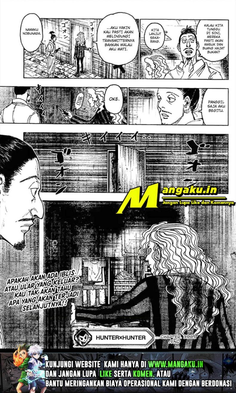 Hunter x Hunter Chapter 398