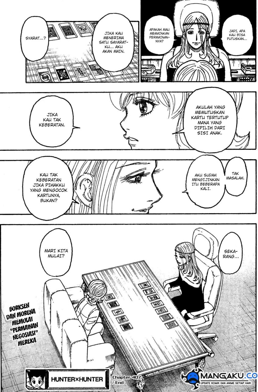 Hunter x Hunter Chapter 407