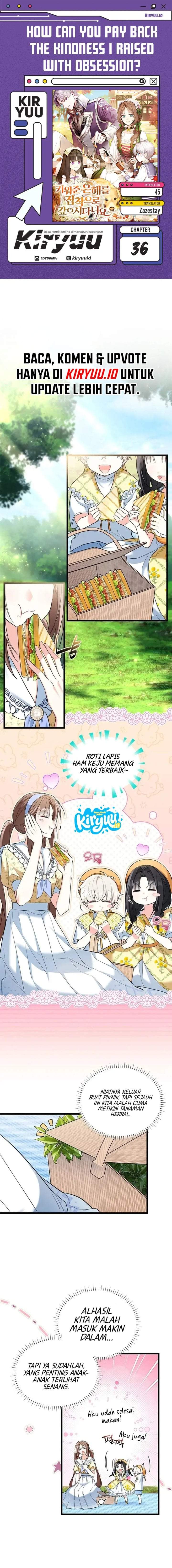 How Can You Pay Back The Kindness I Raised With Obsession? Chapter 36