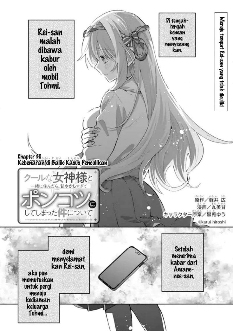 Cool na Megami-sama to Issho ni Sundara, Amayakashi Sugite Ponkotsu ni Shite Shimatta Ken ni Tsuite Chapter 30
