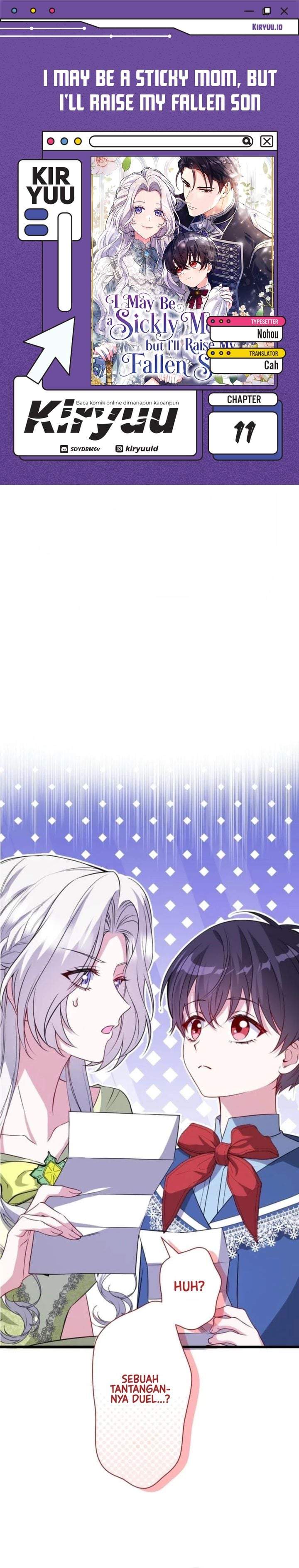 I May Be a Sickly Mom, but I’ll Raise My Fallen Son! Chapter 11