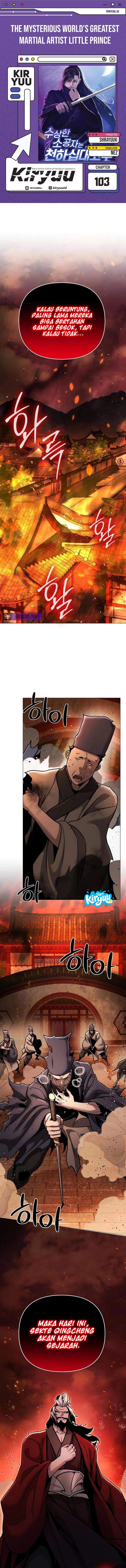The Suspicious Little Prince is the World’s Greatest Teenage Master Chapter 103