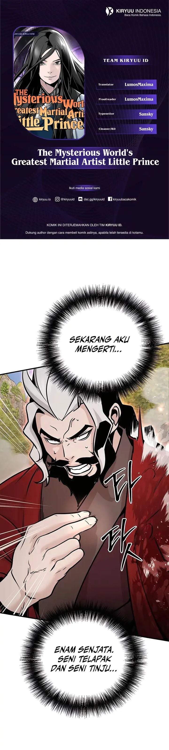 The Suspicious Little Prince is the World’s Greatest Teenage Master Chapter 122