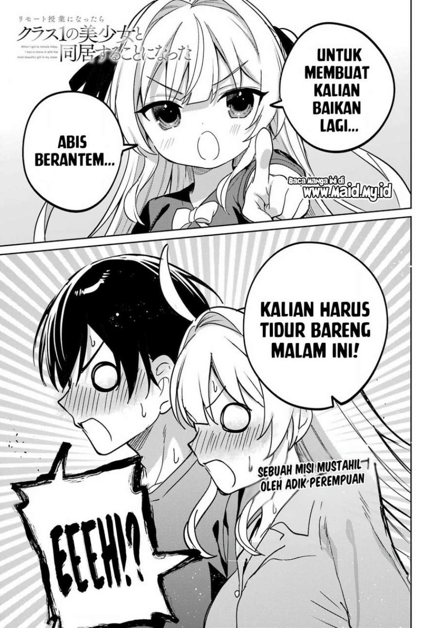 Remote Jugyou ni Nattara Class 1 no Bishoujo to Doukyo Suru Koto ni Natta Chapter 19