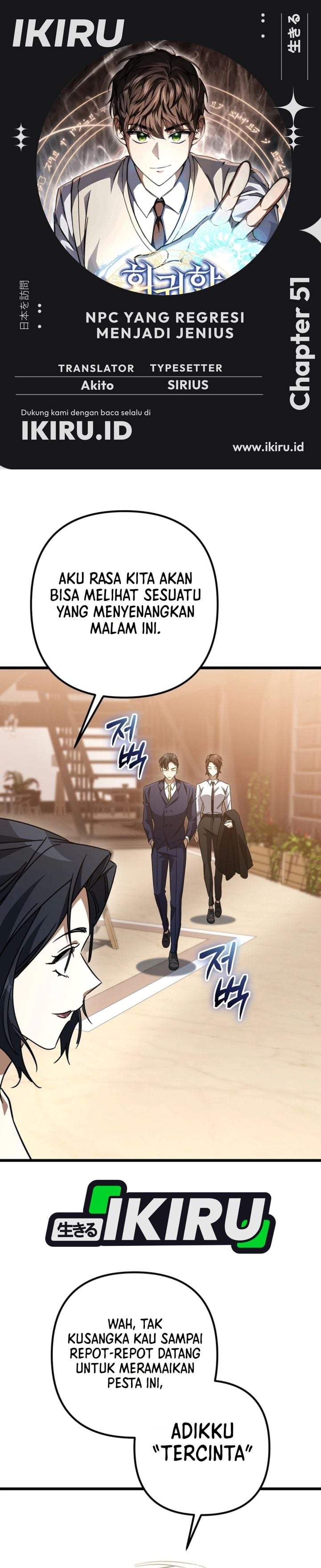 The Regressed Extra Becomes a Genius Chapter 51