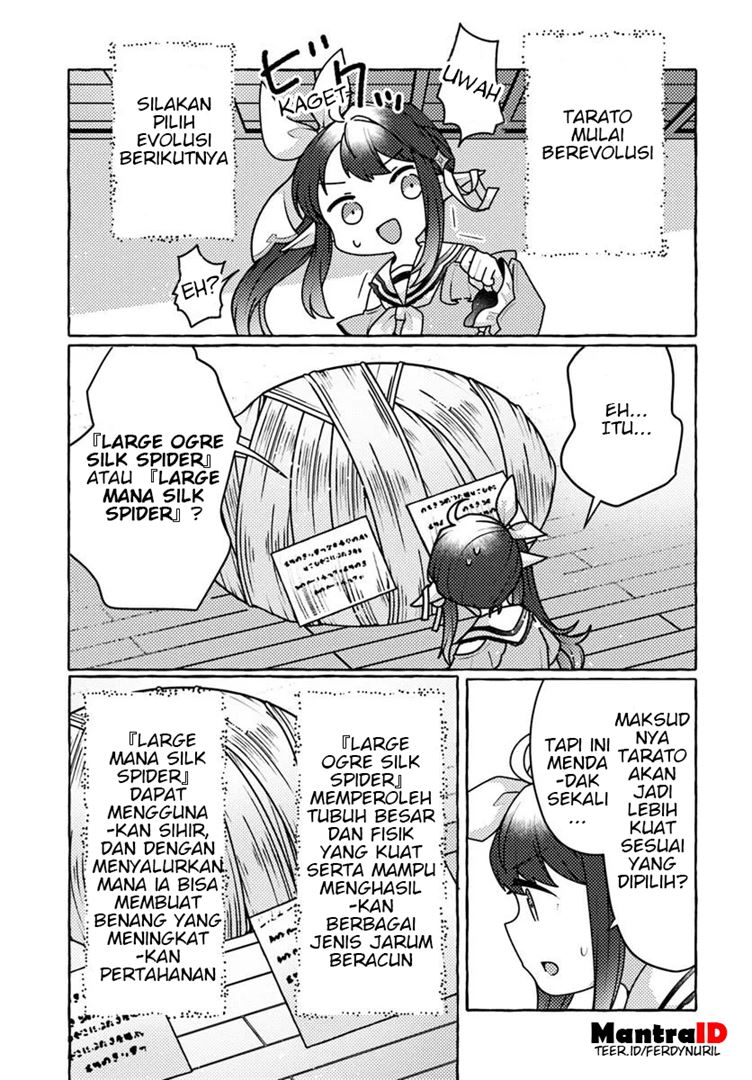 Watashi, Kumo na Monster wo Tame Shitanode, Spider Silk de Saiho wo Ganbarimasu! Chapter 6