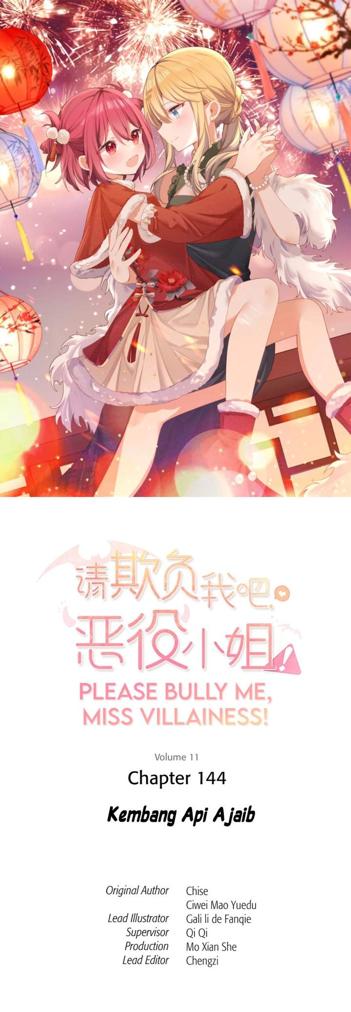 Please Bully Me, Miss Villainess! Chapter 144