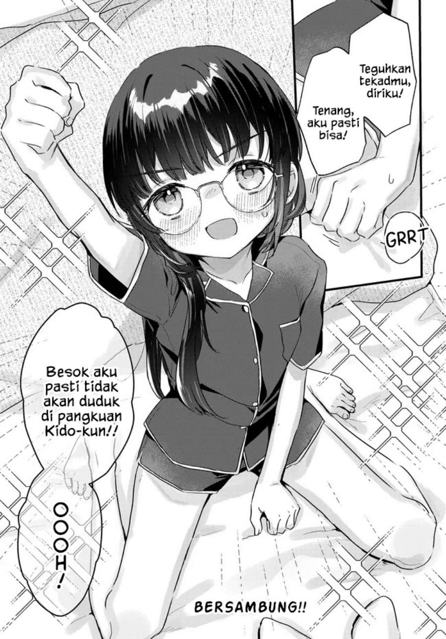 Chiisakute Kawaii Bungeibu no Chiteki na Senpai o, Hiza no Ue ni Nosetara Mainichi Suwattekuru you ni natta Chapter 2.2