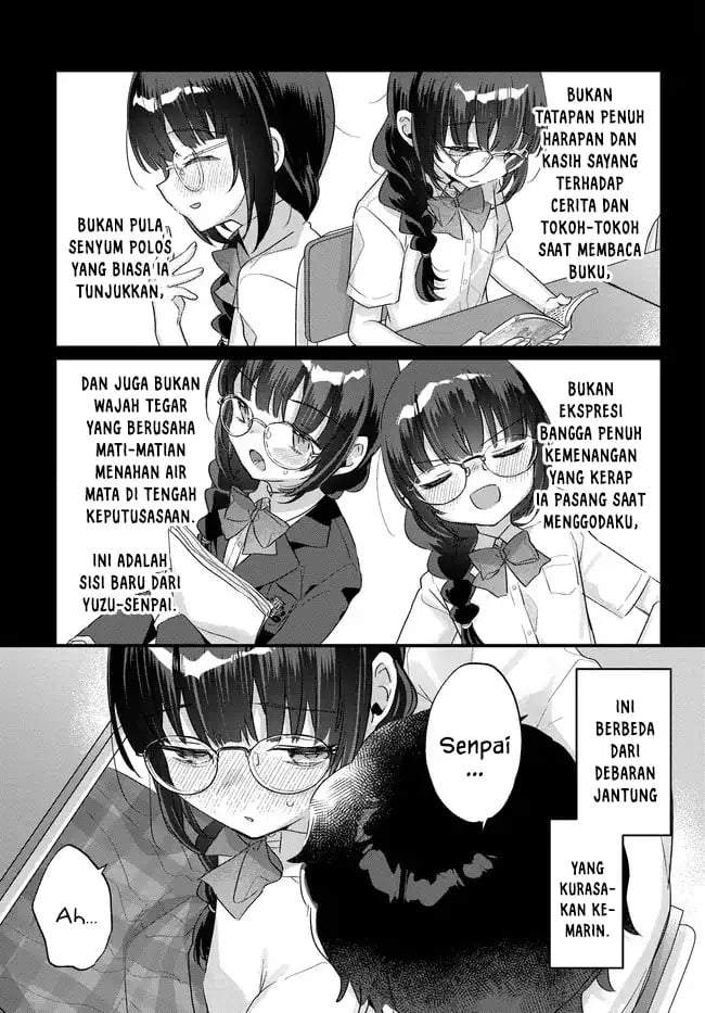 Chiisakute Kawaii Bungeibu no Chiteki na Senpai o, Hiza no Ue ni Nosetara Mainichi Suwattekuru you ni natta Chapter 3.2