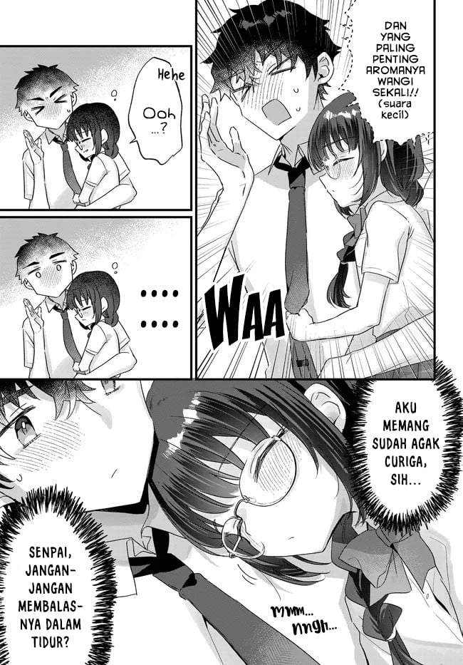 Chiisakute Kawaii Bungeibu no Chiteki na Senpai o, Hiza no Ue ni Nosetara Mainichi Suwattekuru you ni natta Chapter 4.1
