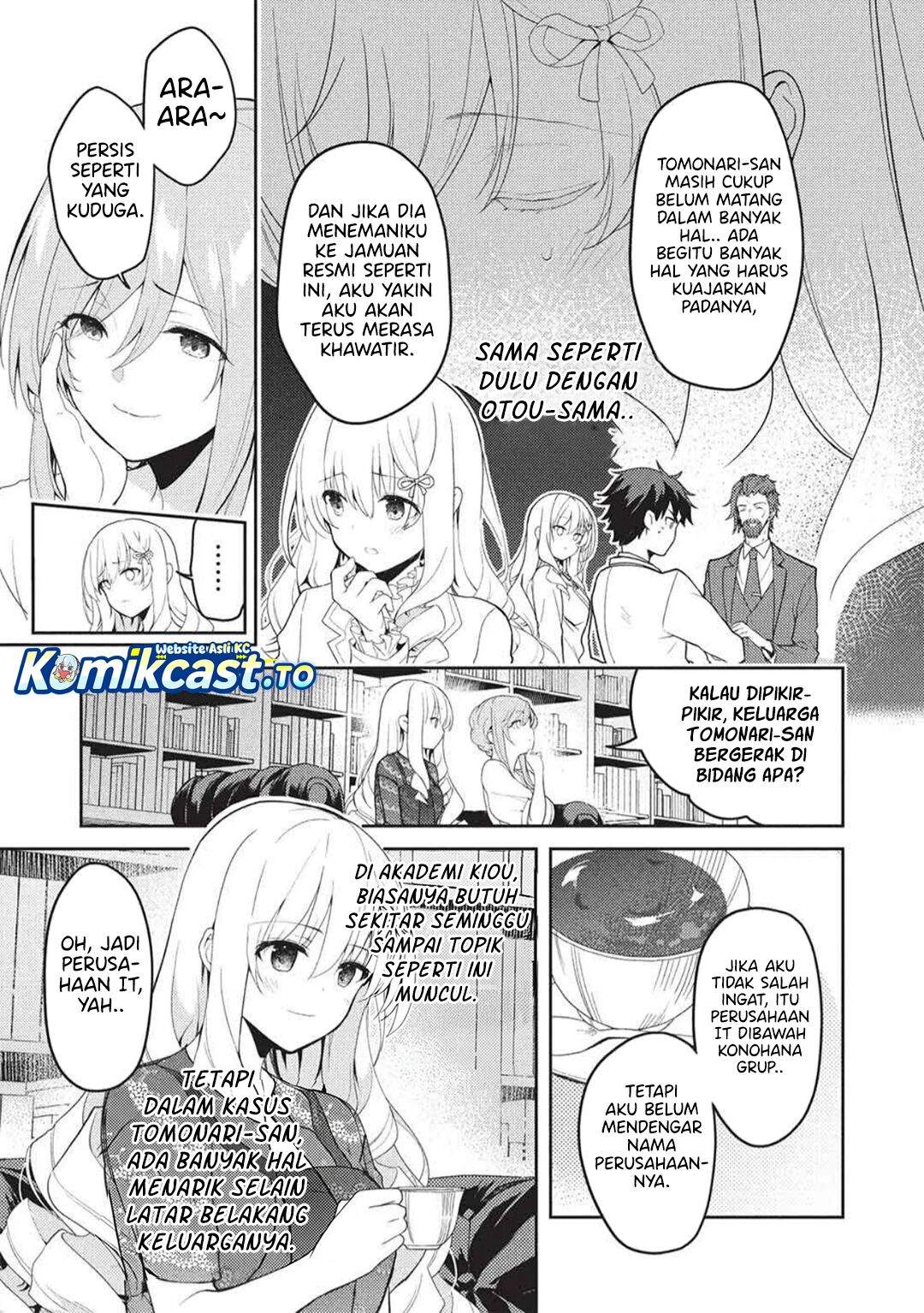 Saijo no Osewa ~Takane no Hana Darakena Meimon Kou de, Gakuin Ichi no Ojou-sama (Seikatsu Noryoku Kaimu) o Kagenagara Osewa suru Koto ni Narimashita~ Chapter 35