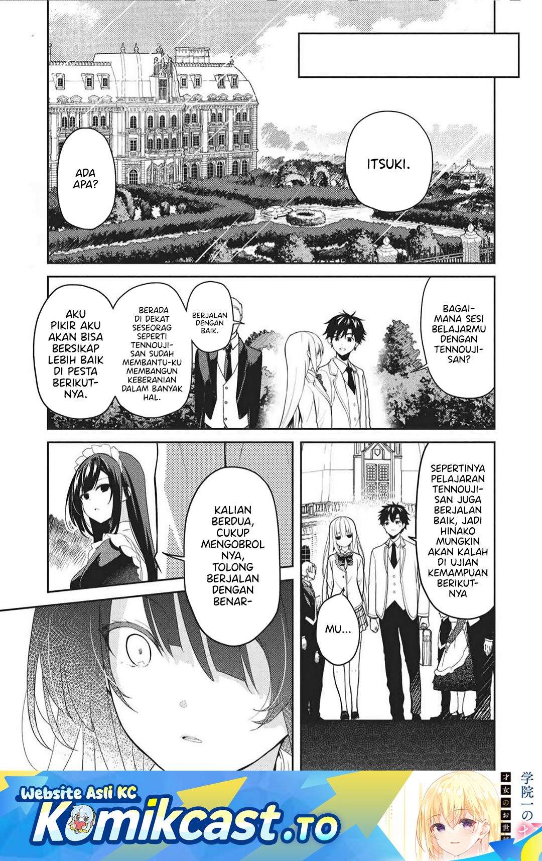 Saijo no Osewa ~Takane no Hana Darakena Meimon Kou de, Gakuin Ichi no Ojou-sama (Seikatsu Noryoku Kaimu) o Kagenagara Osewa suru Koto ni Narimashita~ Chapter 36