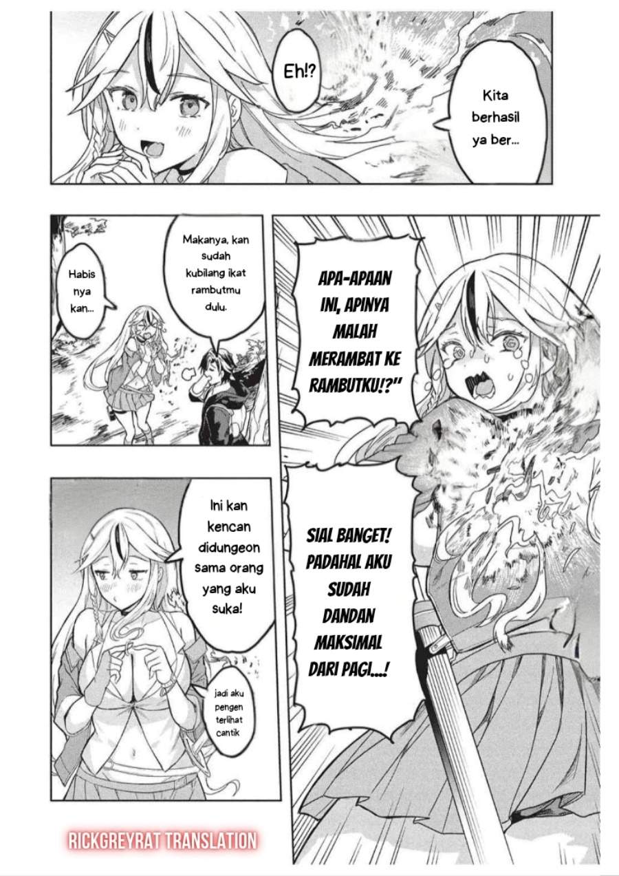 Gal to Dungeon to Shuukai Okure no Tansaku Eiyuutan ~Moto Legend Ima wa Wakeari tei Rank Tansakushana Ore ga, S-Kyuu Gal ni Natsukare Makutte Ikusei wo Makase Sareta~ Chapter 6