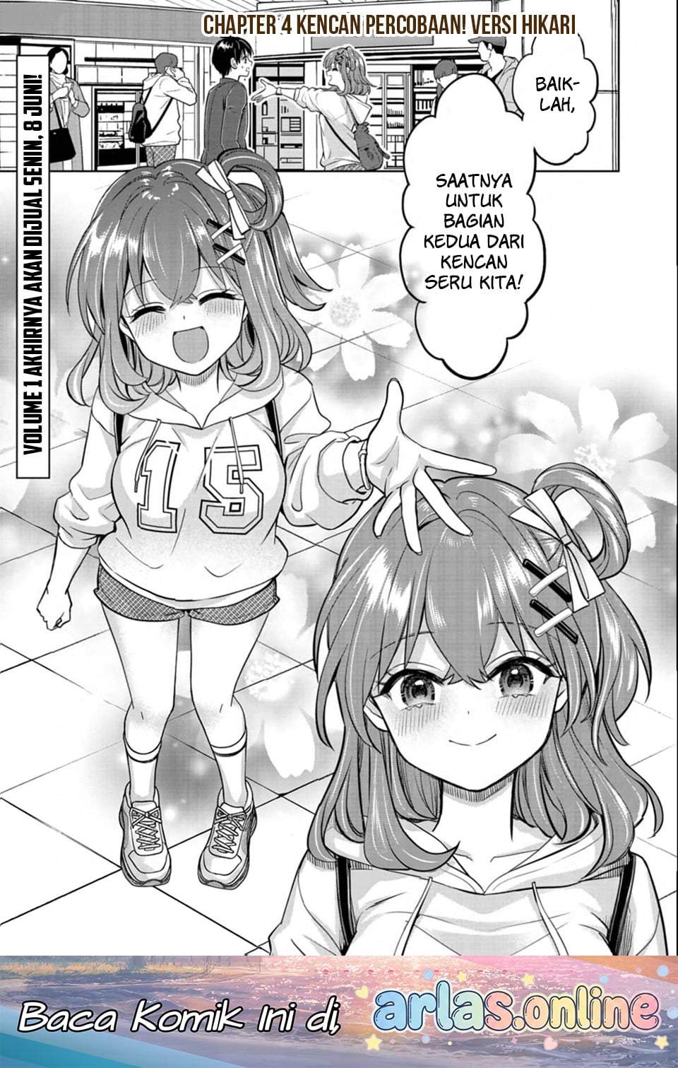 Taoreta Fujin wo Sukutta Gohoubi wa, Musume no Bijin Futago to no Otsukiai Deshita. Chapter 4