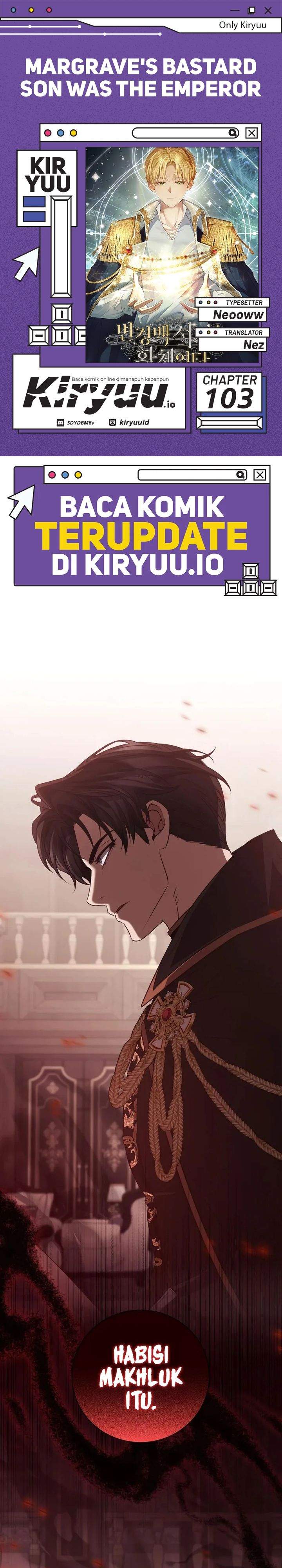 Margrave’s Bastard Son was The Emperor Chapter 103
