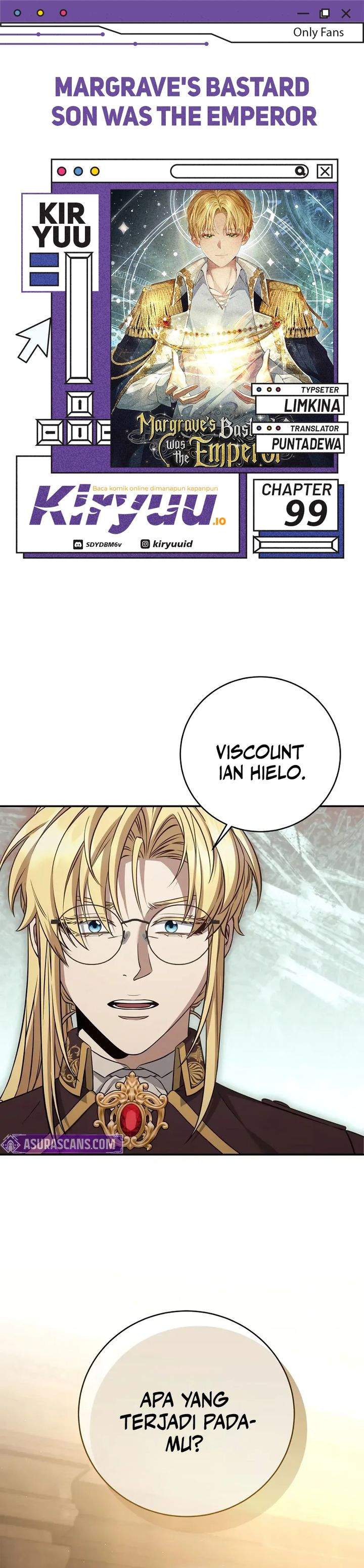 Margrave’s Bastard Son was The Emperor Chapter 99
