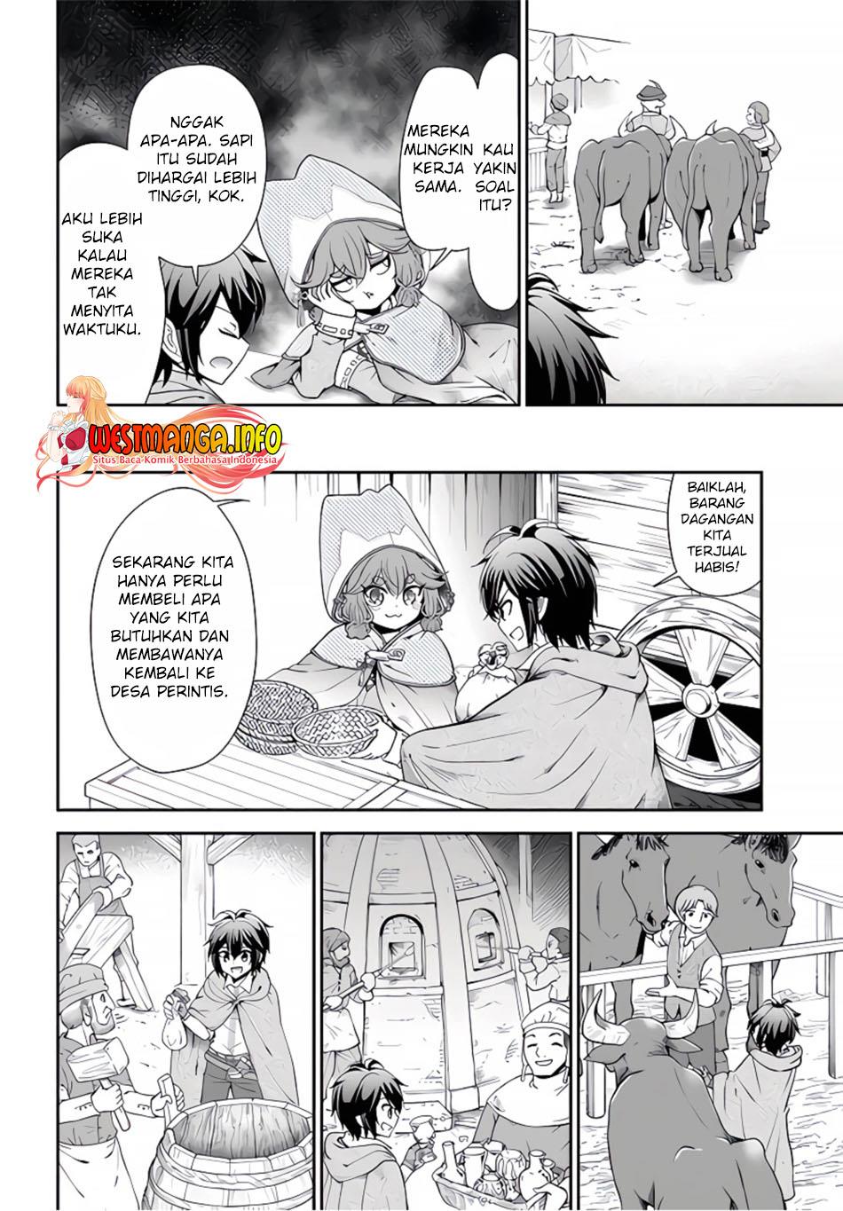 Tenohira Kaitakumura de Isekai Kenkouki ~Fueteku Yome-tachi to Nonbiri Mujintou Raifu~ Chapter 38