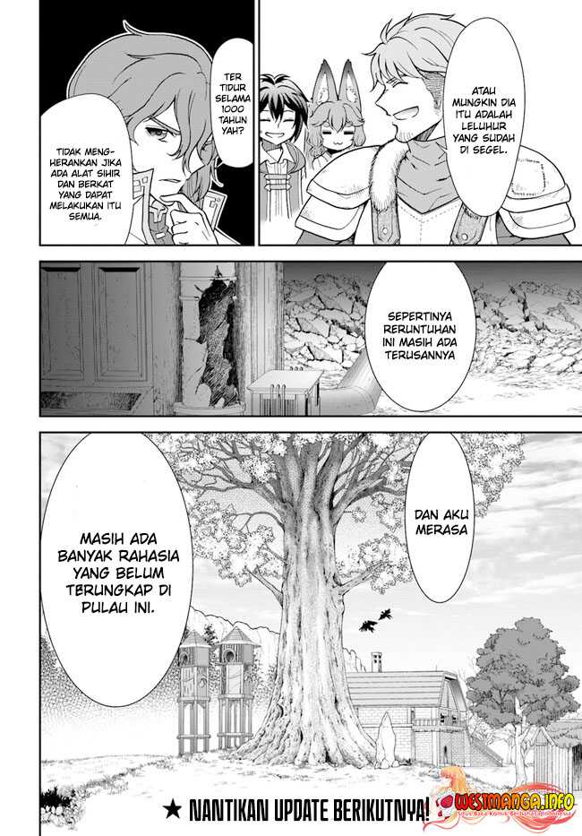 Tenohira Kaitakumura de Isekai Kenkouki ~Fueteku Yome-tachi to Nonbiri Mujintou Raifu~ Chapter 46