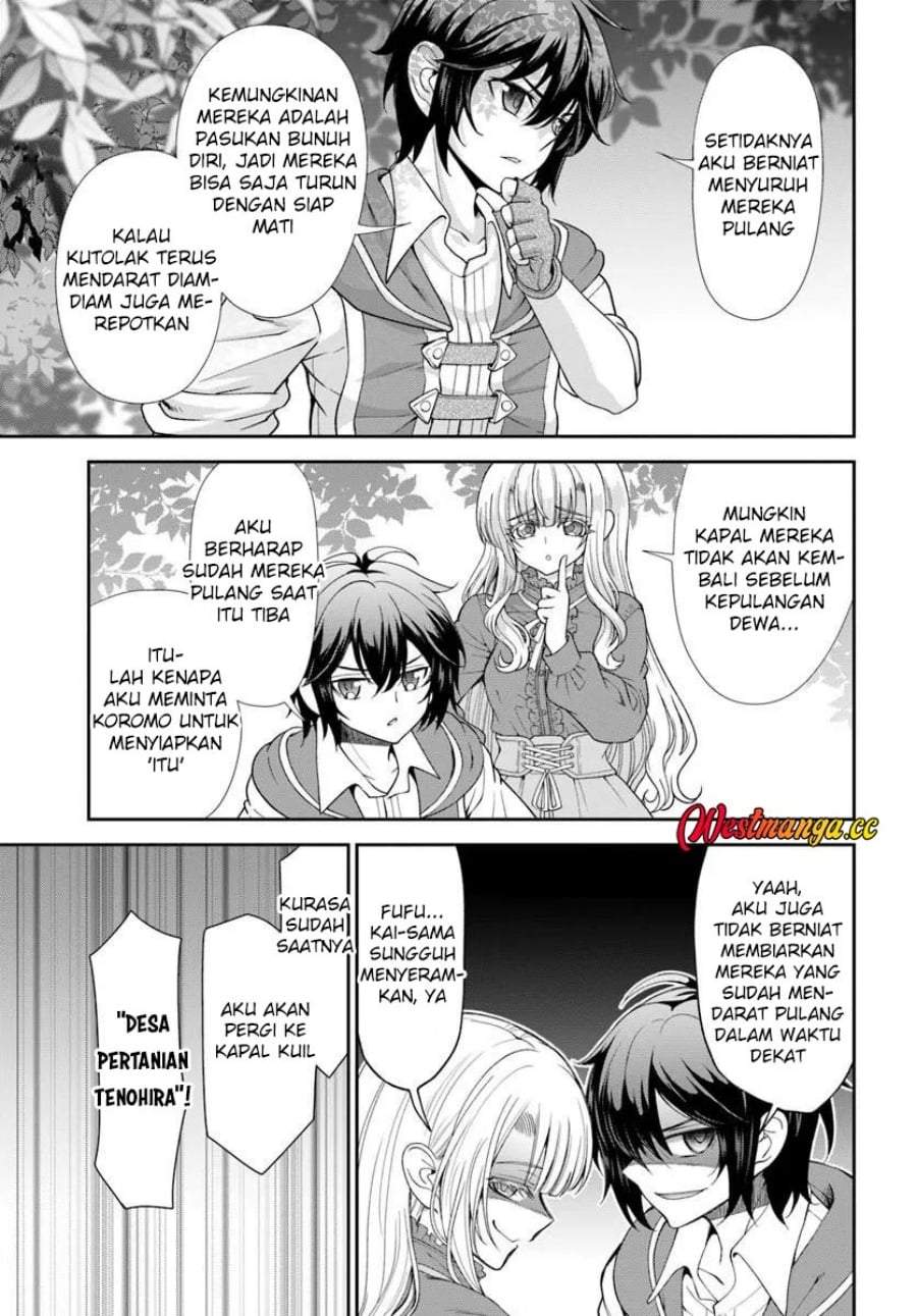 Tenohira Kaitakumura de Isekai Kenkouki ~Fueteku Yome-tachi to Nonbiri Mujintou Raifu~ Chapter 64