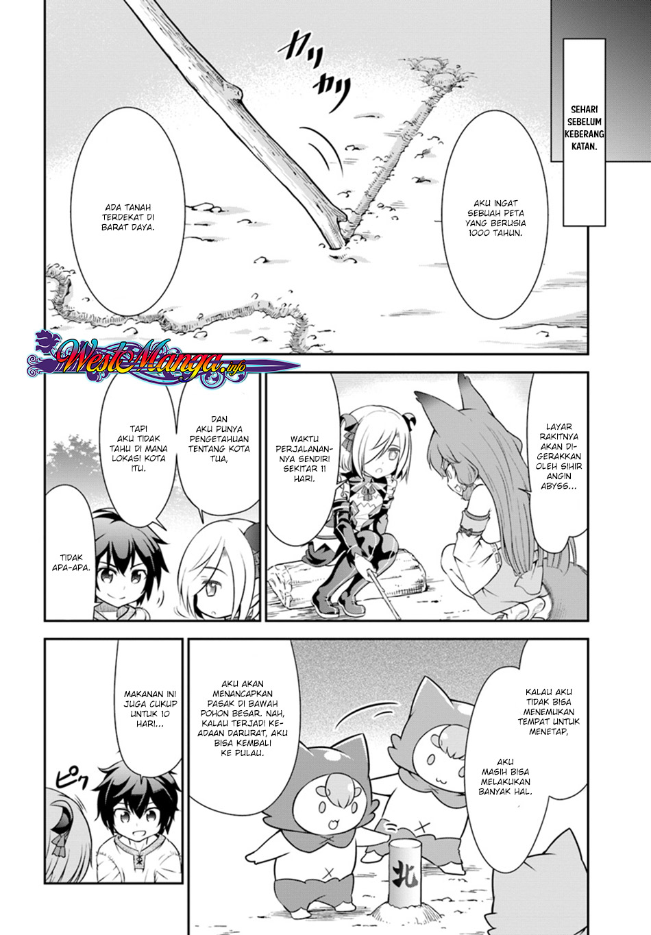 Tenohira Kaitakumura de Isekai Kenkouki ~Fueteku Yome-tachi to Nonbiri Mujintou Raifu~ Chapter 9