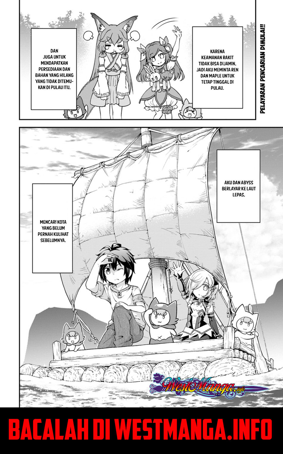 Tenohira Kaitakumura de Isekai Kenkouki ~Fueteku Yome-tachi to Nonbiri Mujintou Raifu~ Chapter 9