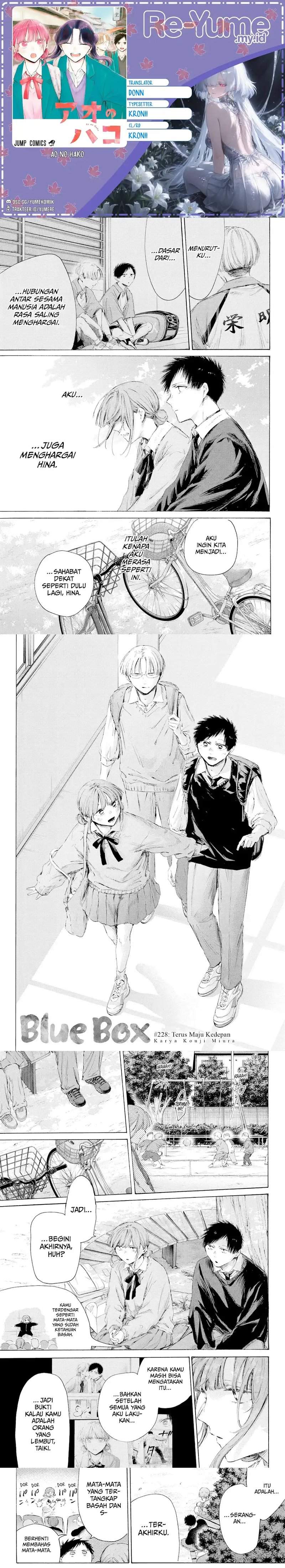 Ao no Hako Chapter 228