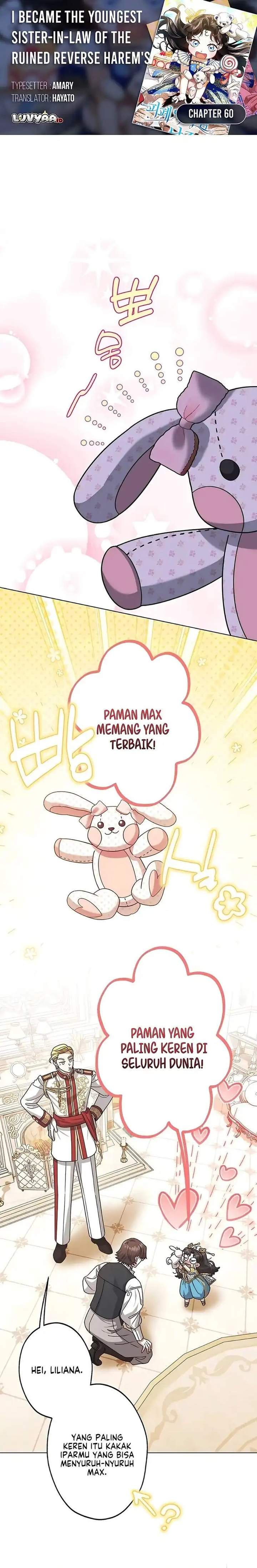 Became the Youngest Sister-in-Law of the Ruined Harem Male Leads Chapter 60