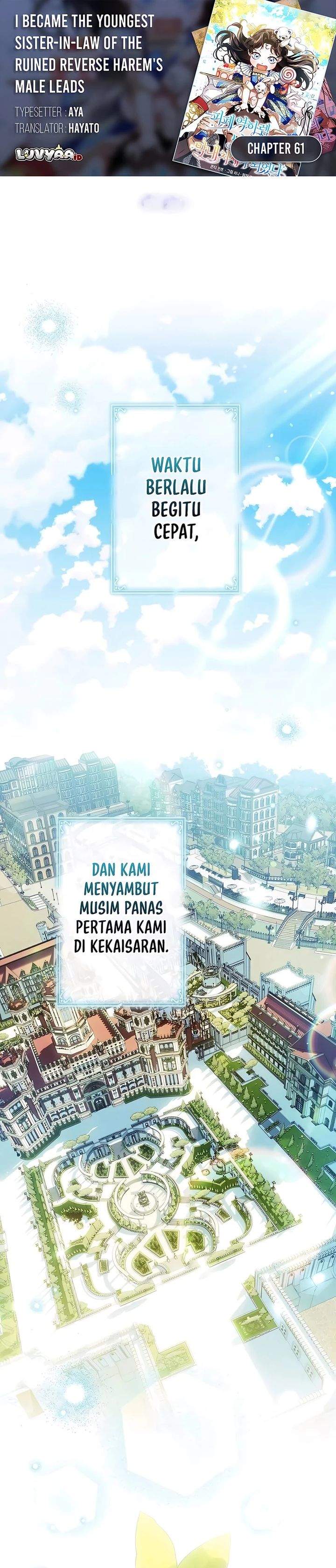 Became the Youngest Sister-in-Law of the Ruined Harem Male Leads Chapter 61