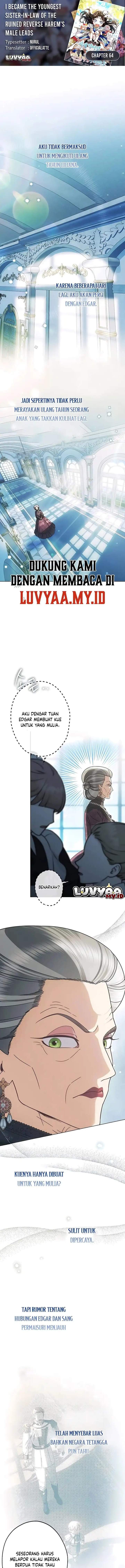 Became the Youngest Sister-in-Law of the Ruined Harem Male Leads Chapter 64