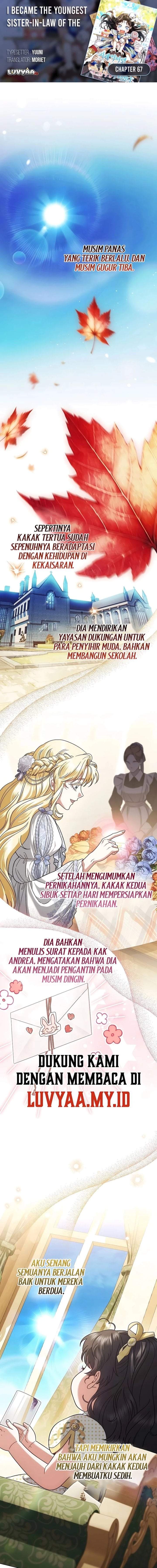 Became the Youngest Sister-in-Law of the Ruined Harem Male Leads Chapter 67
