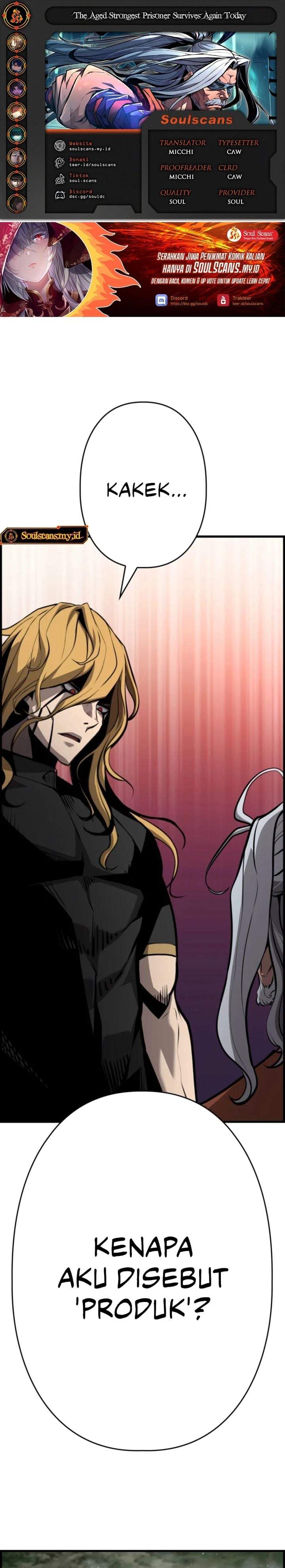 The Aged Strongest Prisoner Survives Again Today Chapter 50