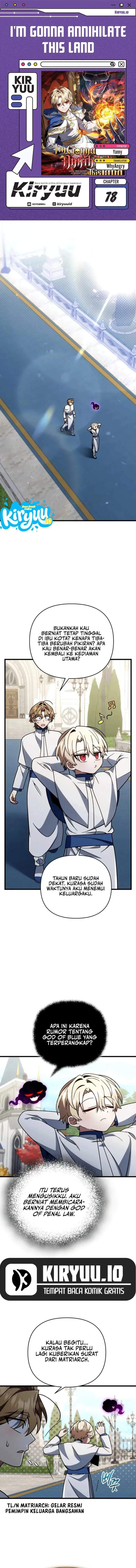I’m Going To Destroy This Country Chapter 78