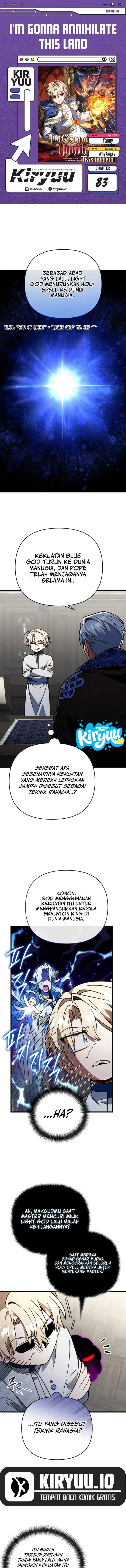 I’m Going To Destroy This Country Chapter 83