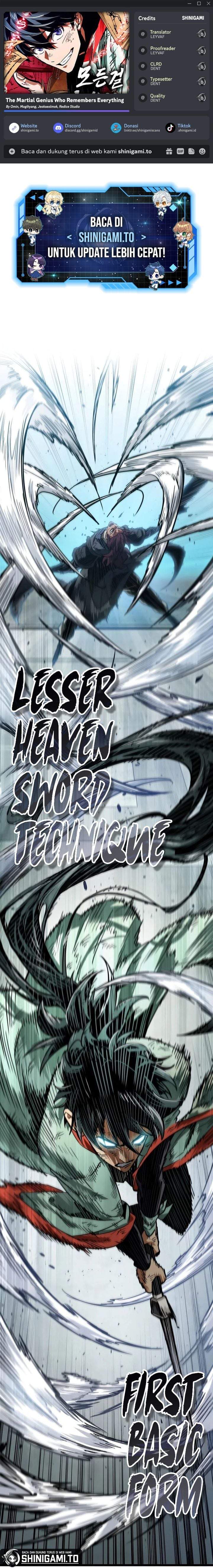 The Martial Genius Who Remembers Everything Chapter 10