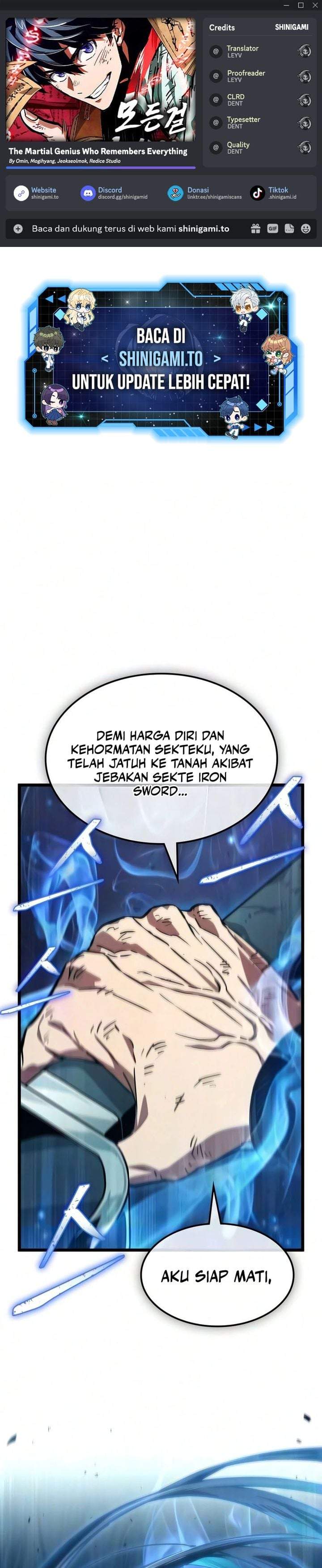 The Martial Genius Who Remembers Everything Chapter 11