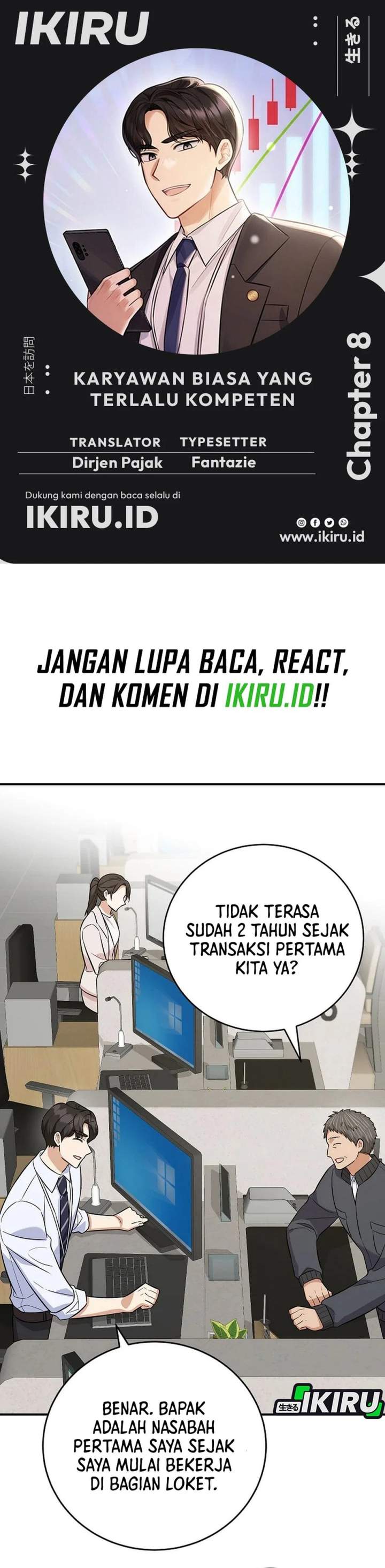 The Overly Competent Junior Employee Chapter 8