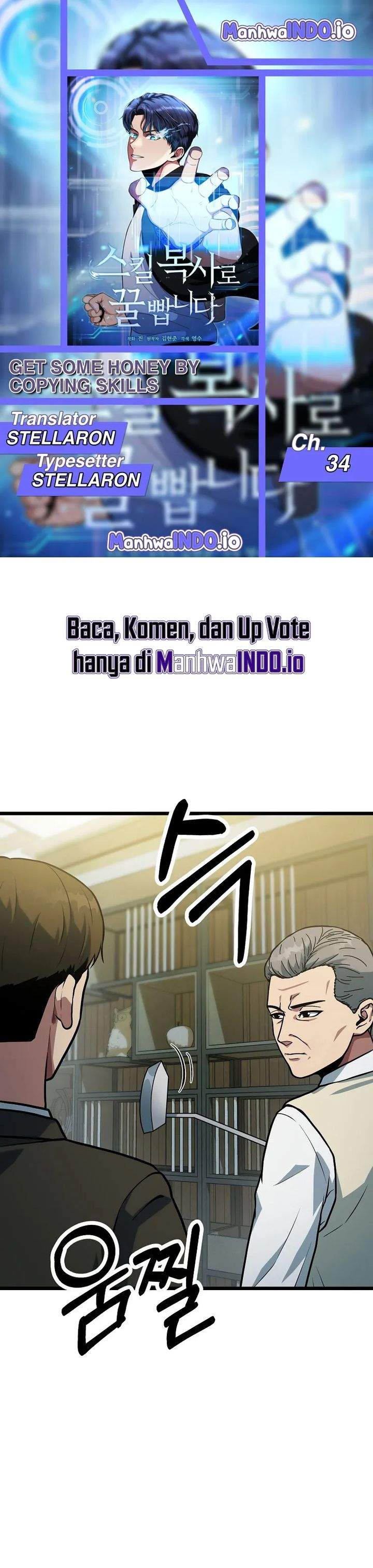 Get Some Honey by Copying Skills Chapter 34