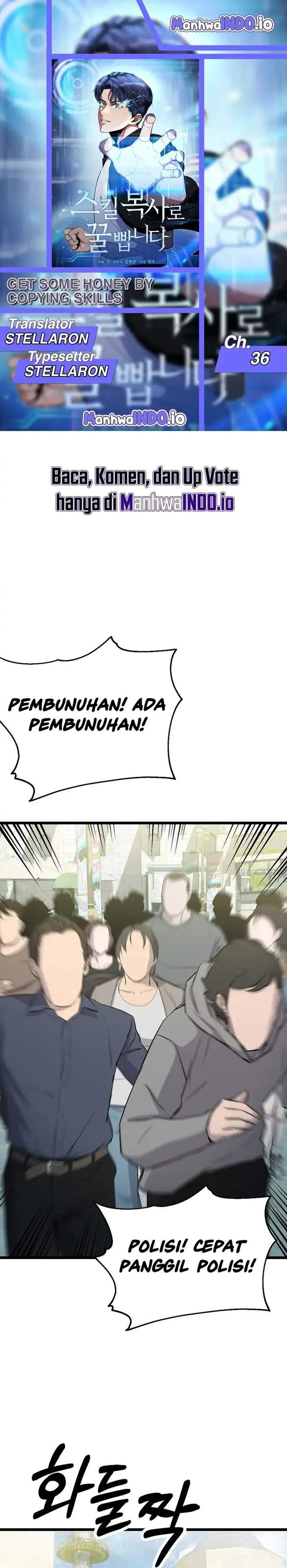 Get Some Honey by Copying Skills Chapter 36