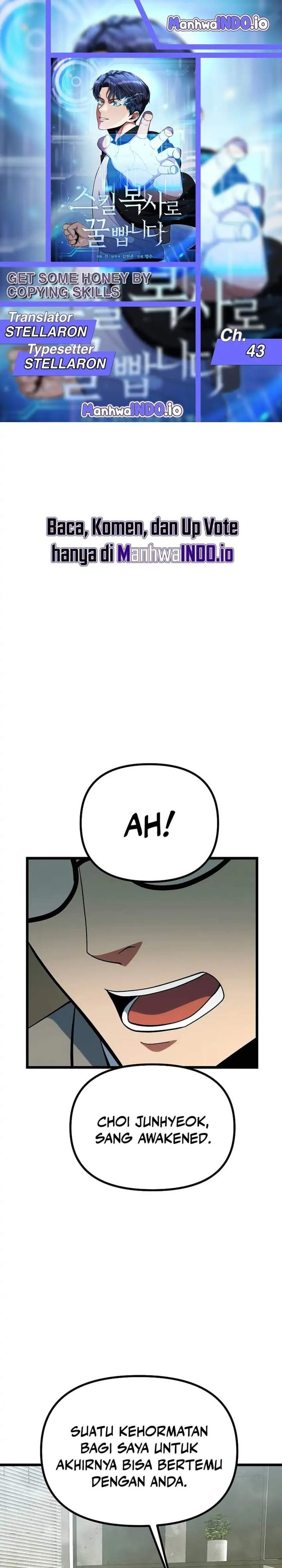 Get Some Honey by Copying Skills Chapter 43
