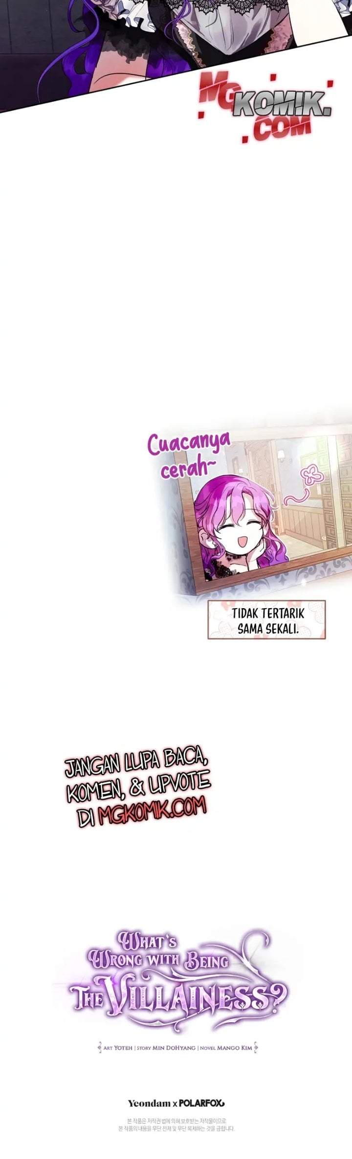 What’s Wrong With Being the Villainess? Chapter 16