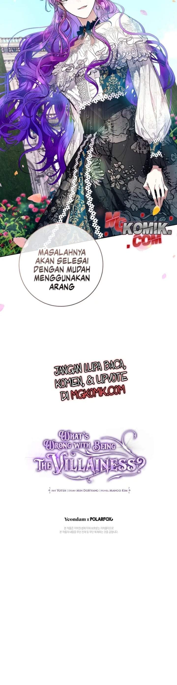 What’s Wrong With Being the Villainess? Chapter 24