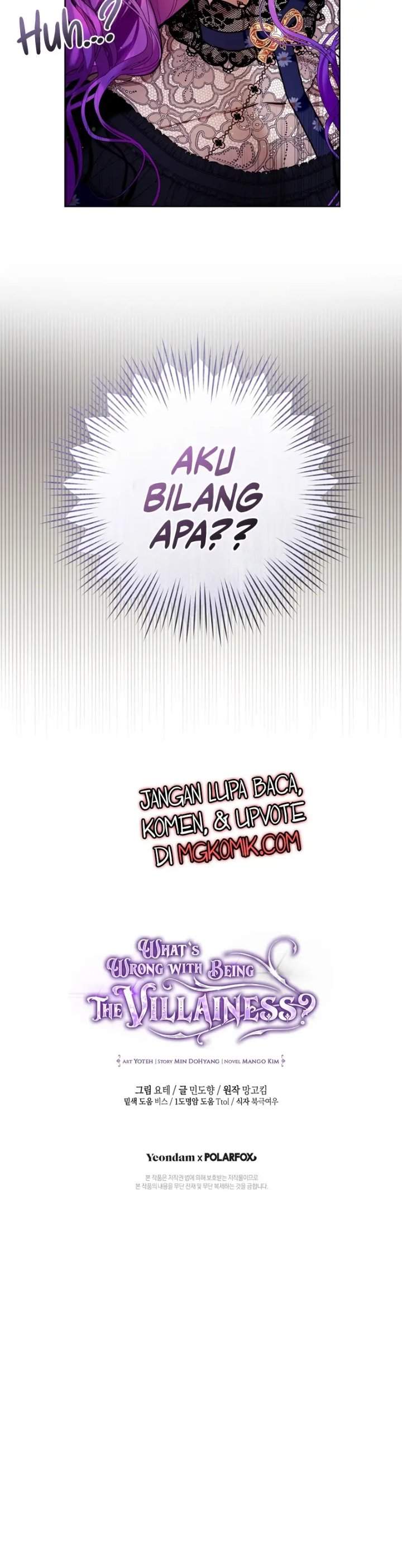 What’s Wrong With Being the Villainess? Chapter 25