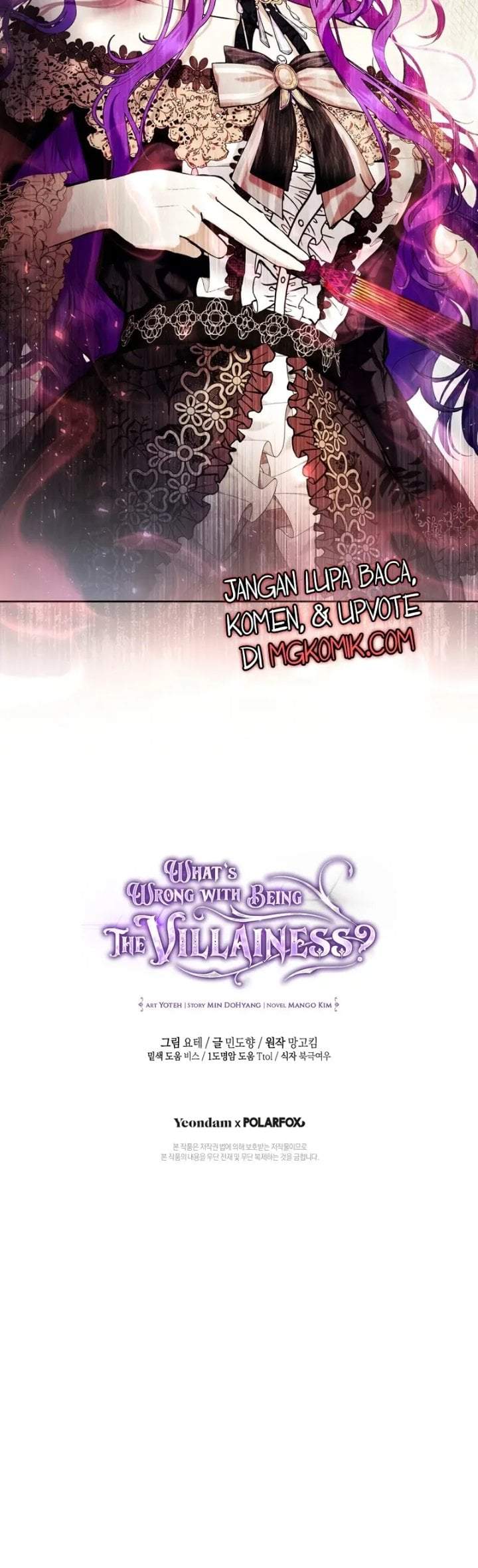 What’s Wrong With Being the Villainess? Chapter 26