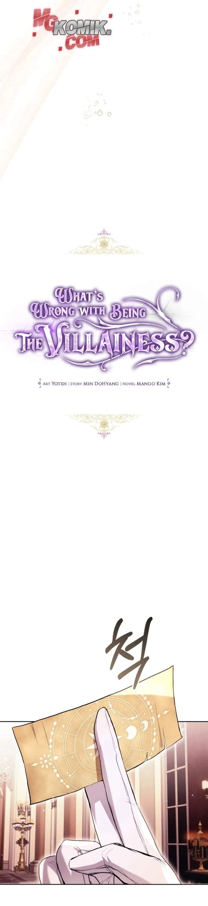 What’s Wrong With Being the Villainess? Chapter 40