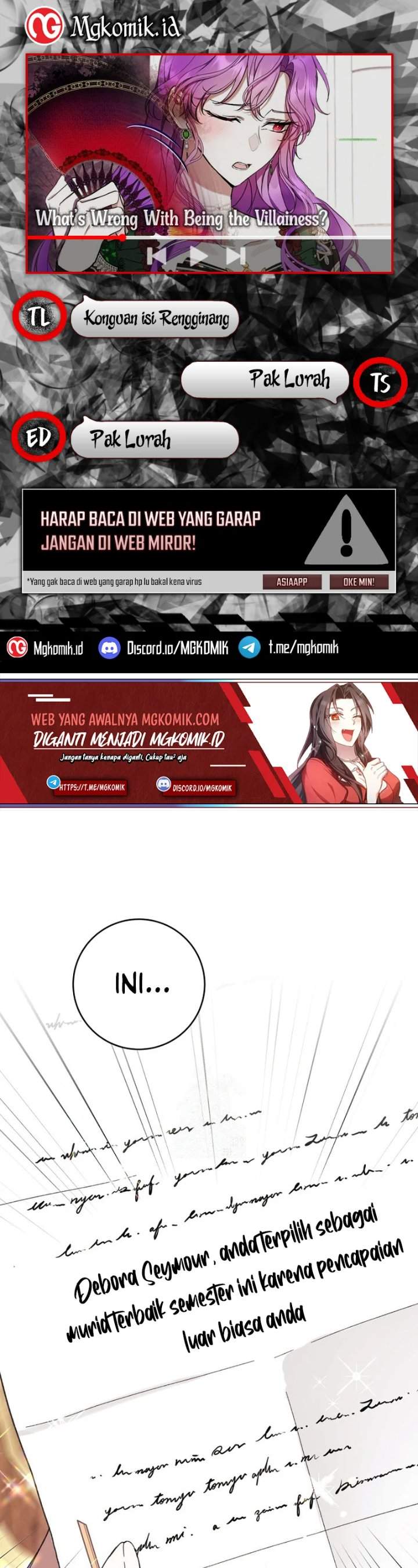 What’s Wrong With Being the Villainess? Chapter 51