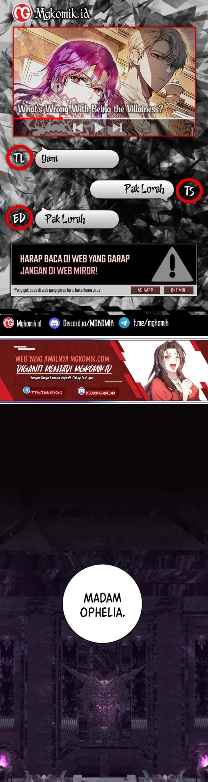 What’s Wrong With Being the Villainess? Chapter 57